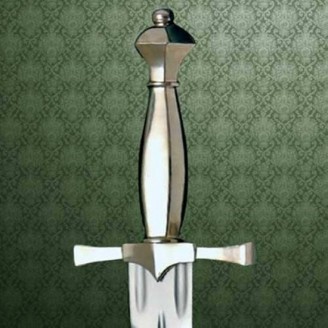 SILVER HILTED DAGGER